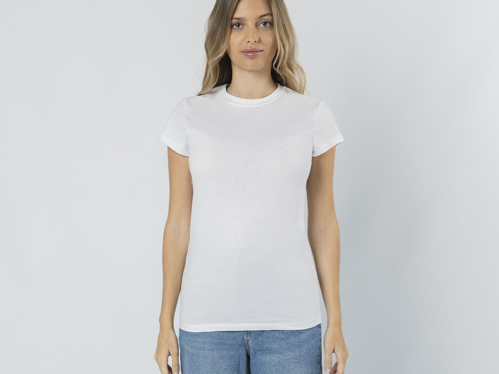 Camiseta Mujer Blanca Seiyo